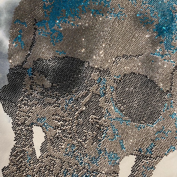 Tie dye zip sweatshirt with decal - Picture 5 of 7